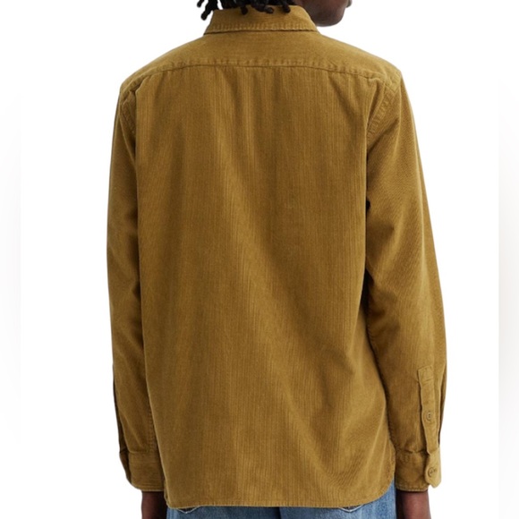 Levis Mens Jackson The Worker Corduroy Button Down Shirt XXL - Picture 2 of 12